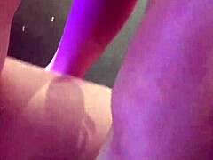 beautiful blonde vixen with big fake tits drilled her short haired lesbian friend