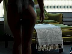 Petite milf beauty Meghan Leopard gets fully naked for Playboy with solo tits clothes ripped old softcore undressing. Brunette shows small tits beautifully!