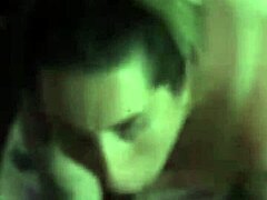 Wild shadow blowjob leads to anal sex and creampie