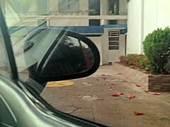 Colombian amateur couple's outdoor sex after school, deepthroat and facial