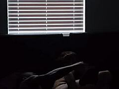 Big tit lesbian slut plays with shaved pussy and takes monster cock!