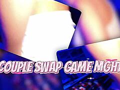 Bbc couple swap game night bareback