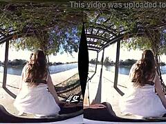 friends sharing in a virtual reality scene with alex blake and gracie may green