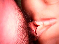 The cute fuck doll came sooner than expected during the double