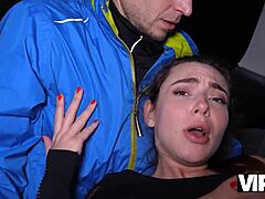 Vip4k Athlete Sakura Hell Fucks Stranger In Car While Boyfriend Watches