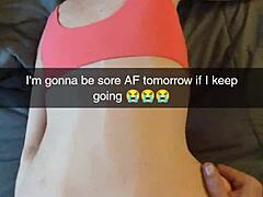 Cheating Yoga Milf Creampied by Instructor on Snapchat