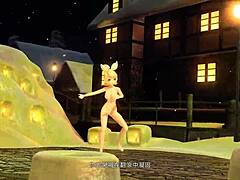 Kagamine Rin Snowman Project Diva Nude Mod Full Nude Mod on atube.sex