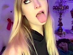 best ahegao compilation with spitting solo scenes