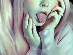 best ahegao compilation with spitting solo scenes