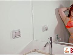 Greta Sweet touches herself with toys as latina prostitute