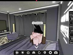 White slut got fucked by bbc in roblox