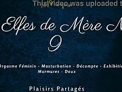 french elf talks dirty in solo scene