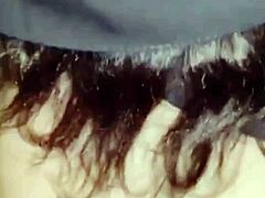 Amoosinas Cums on White Ass in Airport Toilet with Tight Pussy Doggystyle