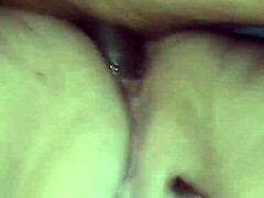 Eating the hot white girl's ass while she masturbates