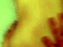 Hidden vibrator oral sex leaves me blushing all over