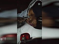 Dogging with neighbor in car, cuckold watching creampie 2021