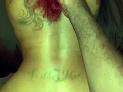 Whoa, this ebony couple goes wild with backshots on her creamy tight pussy using huge bbc until cumshot.