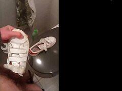 Thirty minutes exploring shoes and sneakers in Marion's home