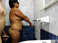 मेरी सबमिसिव एबोनी बीबीडब्ल्यू को चोद रहा हूँ