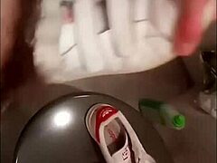 Thirty minutes exploring shoes and sneakers in Marion's home