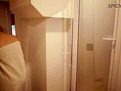 Slutty Sara Bell has a fucking workout in the gym