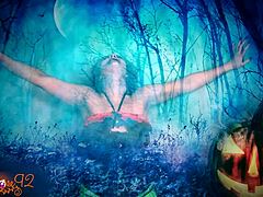 GHOSTLY GHOULFRIEND JERK OFF INSTRUCTIONS with dirty talk and costumes.