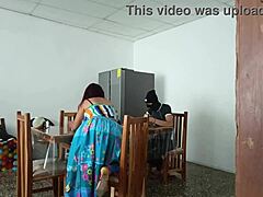 sinful maid spreads her pretty pussy open for you