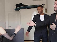 omg, this arab girl took painful anal from two huge cocks for first time double deepthroat 😱