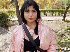 putalocura - espa�ola tatuada nadja hot tragando lefa de torbe en pillada