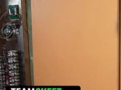 Trapped in Elevator with Horny Guy Using Me as Personal Sex Toy!