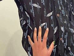 Big Ass Hostel Girl Alone in Her Room, Ready for Fun?