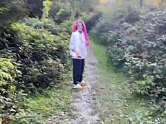 आओ cute teen 18+, rough outdoor sex करते हैं spanking, squirting और cum in mouth के साथ।