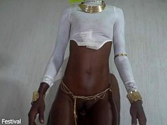 standing fuck with this hot skinny african chick i met on holiday