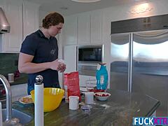 Deep Throat Fun with BBW Milf