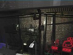 This white slut eagerly takes a huge black cock in her mouth.