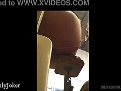 Sex machine pumping, and I take it in the ass