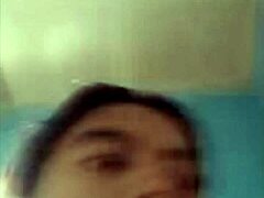 Filipina Shower and Bate Vc with Shaved Hairless Small 18+ Tits Masturbation