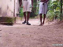 are these community sex-hunters pounding horny teen girls with big black cocks in grandpa's native house, filling them with creampie doggystyle?