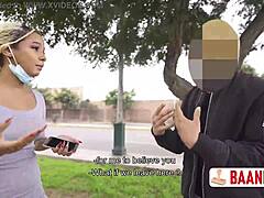 Casual story of horny girlfriend caught squirting outdoors in public reality big ass action by Badabun youtuber. She ends relationship and gets wild.