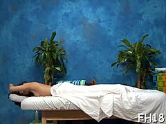 Hot 18 Year Old Chick Gets Naked Massage With Old Woman Blowjob And Hardcore Oral Cock Action