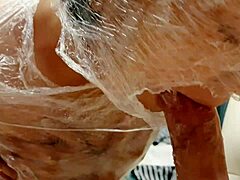 EXTREME horny teen gets HARD anal fuck with tight pussy and ass action.