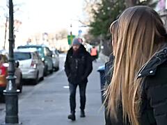 एवेलिन और सिल्विया डेलाई पूछती हैं, क्या तुम हमारे डीपी गैंगबैंग देखना चाहते हो?