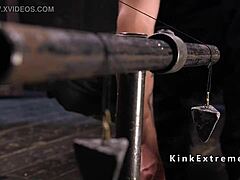 Gagged in bondage, getting fisted rough 😩💥