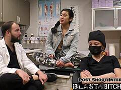 Jasmine Rose's back gets blasted with cum 😈