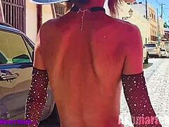 I Feel So Thrilled Watching Slut Majick Dance Topless in Slow Motion at Public Cemetery Cosplay