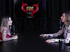 angelica morango discusses women's submission and social media censorship in a group setting