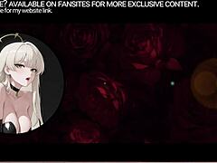 Ember obedience in F4M erotic audio with BDSM roleplay and strapon femdom.