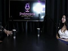 Anabele Nogueira turns to porn, experiments with toys in sheer red.