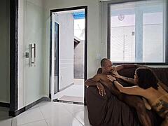 i was surprised watching my friend fuck that big ass milf with his monster cock