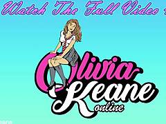 Wow, this British 18-year-old gives a posh blowjob and drinks cum!